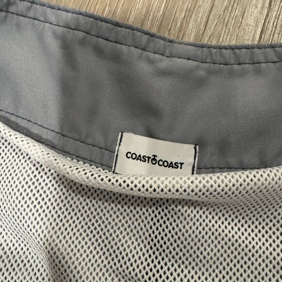 Coast To Coast Training Shorts Men’s Black & White Dot Dye Drawstring - Picture 4 of 6